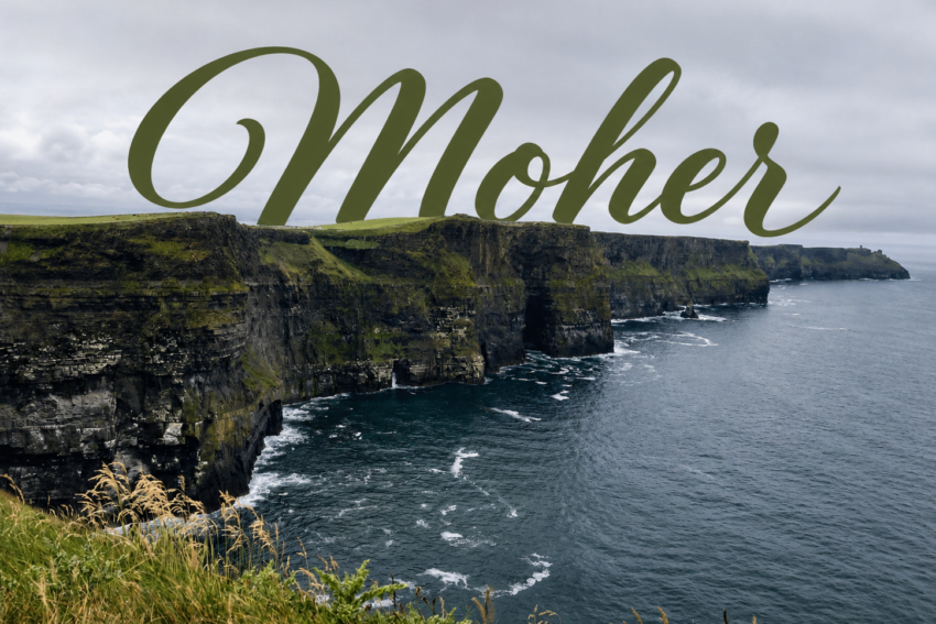 Le comté de Clare : les falaises de Moher