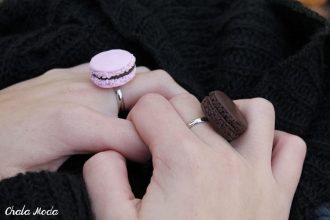 macarons fimo réalistes