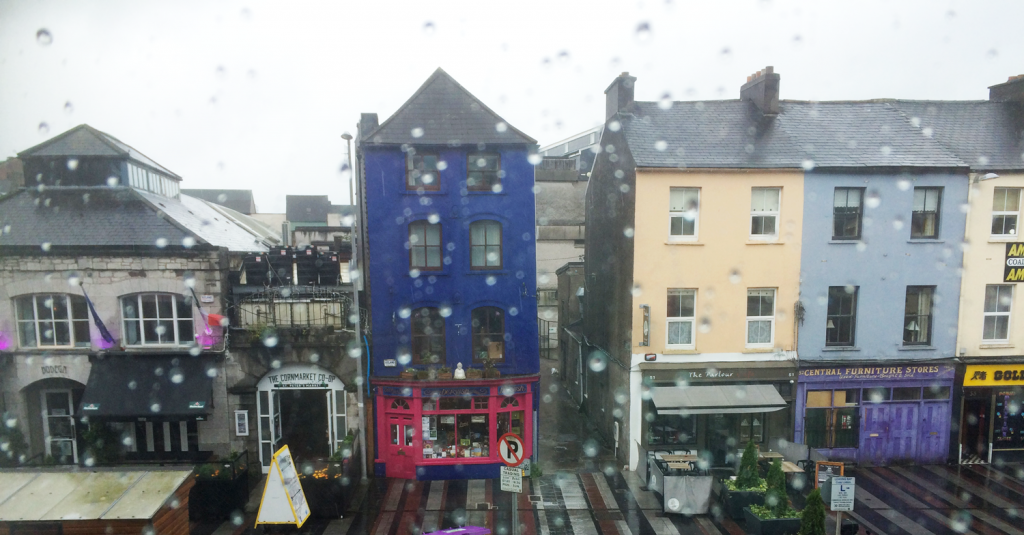 Cork sous la pluie