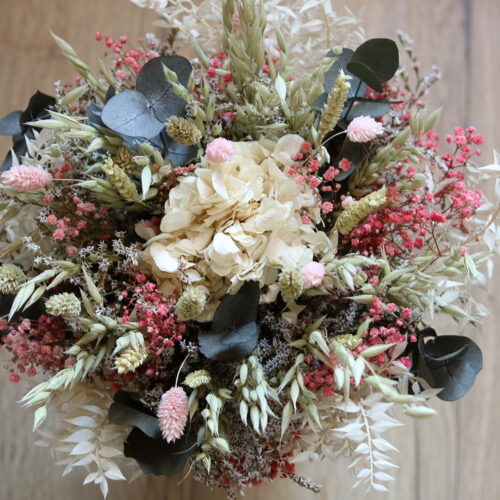 Champêtre et fleurs séchées