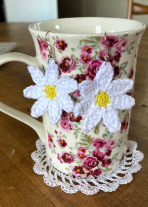 Marguerites blanches coeur jaune